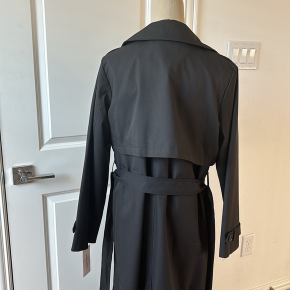 Bernardo black Trench Coat in M - Picture 5 of 11